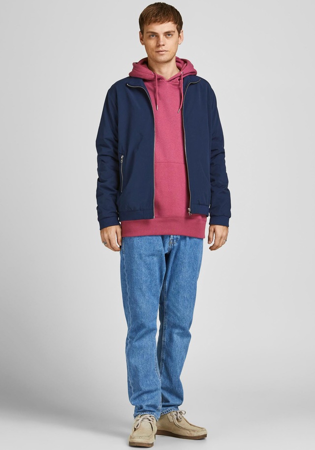 Jack & Jones Blouson »JJERUSH Stylisch, funktional, ideal für Herbst, pflegeleicht« ohne Kapuze mit stylischem Stehkragen
