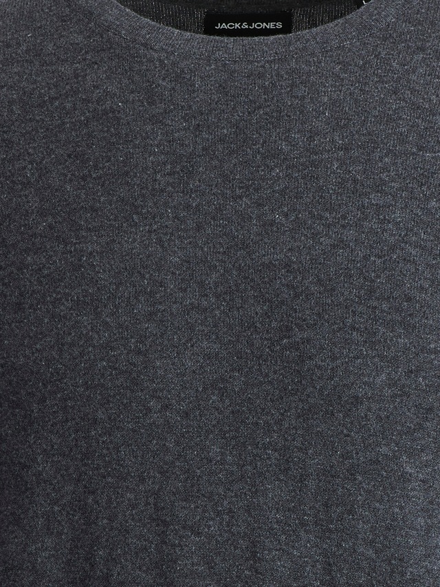 Jack & Jones Rundhalspullover »JJEEMIL KNIT CREW NECK NOOS« Baumwollmischung, regular fit