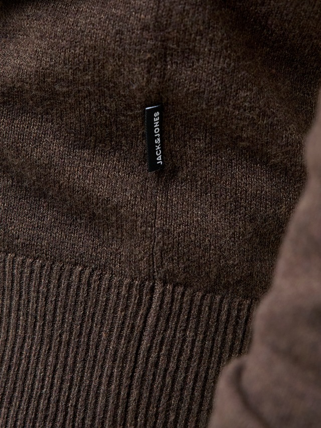 Jack & Jones Rundhalspullover »JJEEMIL KNIT CREW NECK NOOS« Baumwollmischung, regular fit