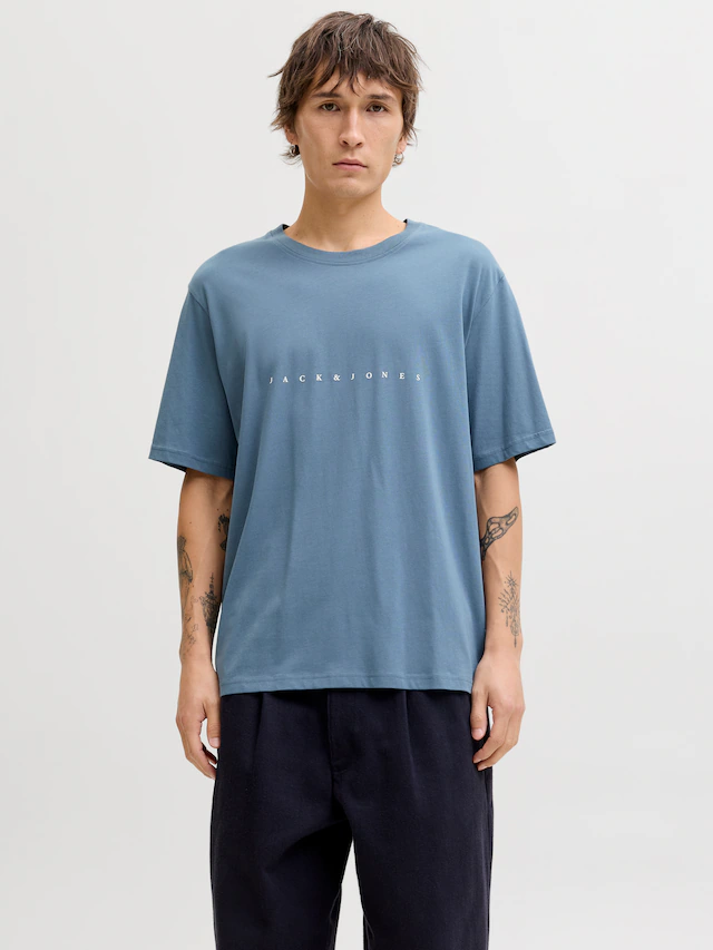 Jack & Jones »JJESTAR mit Pigmentprint und Baumwollgefühl« Baumwolle, relaxed fit