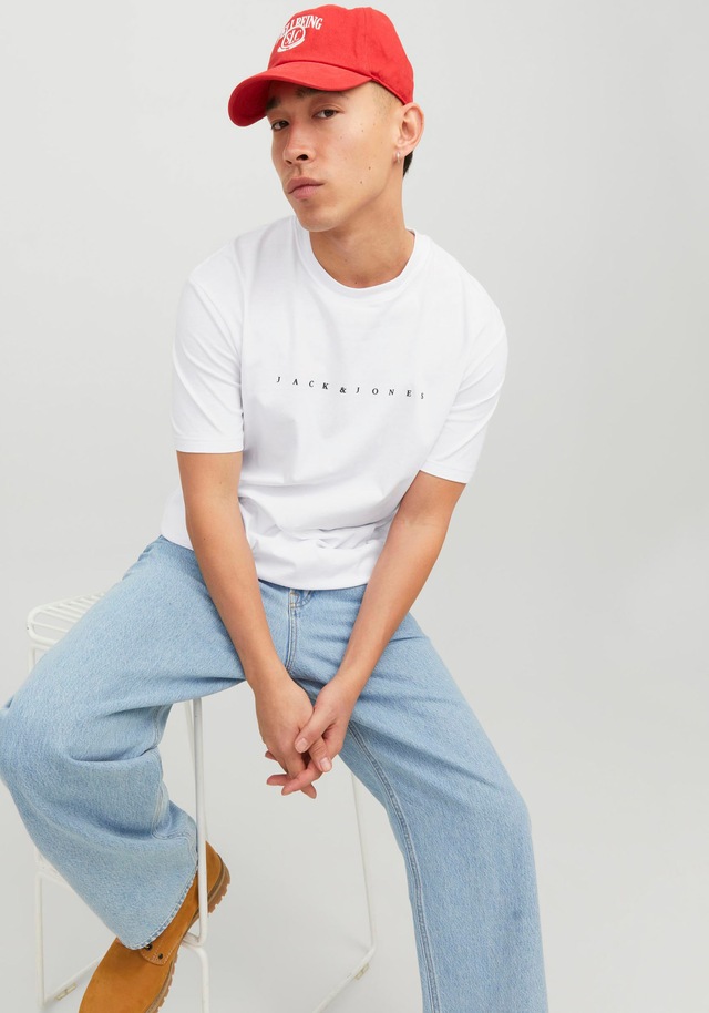 Jack & Jones »JJESTAR mit Pigmentprint und Baumwollgefühl« Baumwolle, relaxed fit