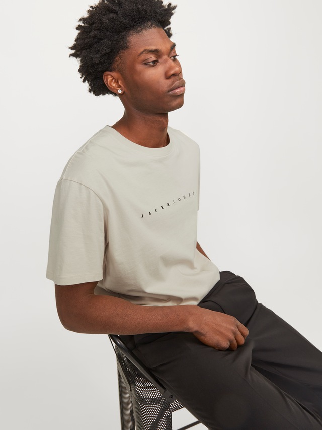 Jack & Jones »JJESTAR mit Pigmentprint und Baumwollgefühl« Baumwolle, relaxed fit