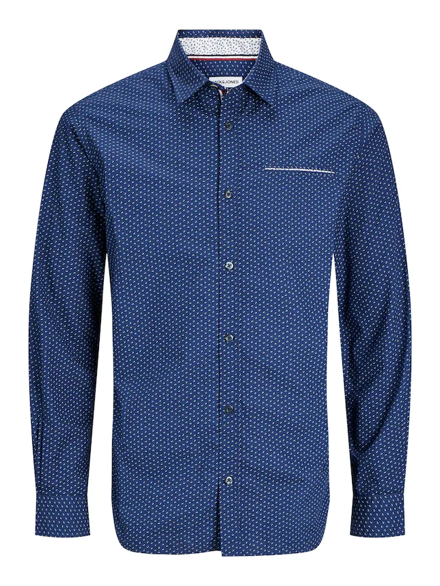 Jack & Jones Langarmhemd »JJEREMY DETAIL SHIRT LS NOOS«