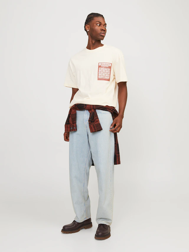 Jack & Jones Relax-fit-Jeans »JJIALEX mit cleanem Look und Taschenvielfalt« Baumwolle, relax fit
