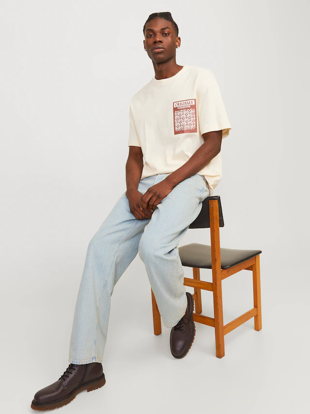 Jack & Jones Relax-fit-Jeans »JJIALEX mit cleanem Look und Taschenvielfalt« Baumwolle, relax fit