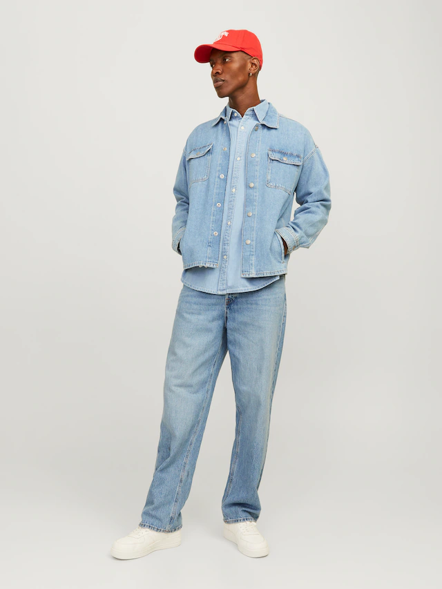 Jack & Jones Relax-fit-Jeans »JJIALEX mit cleanem Look und Taschenvielfalt« Baumwolle, relax fit