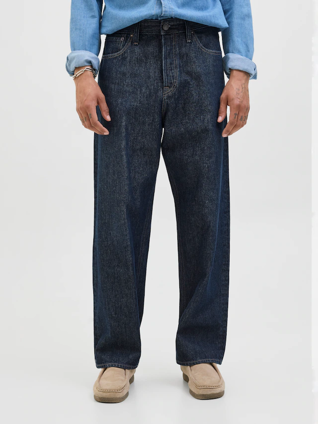 Jack & Jones Relax-fit-Jeans »JJIALEX mit cleanem Look und Taschenvielfalt« Baumwolle, relax fit