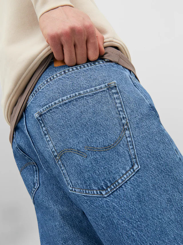 Jack & Jones Relax-fit-Jeans »JJIALEX mit cleanem Look und Taschenvielfalt« Baumwolle, relax fit