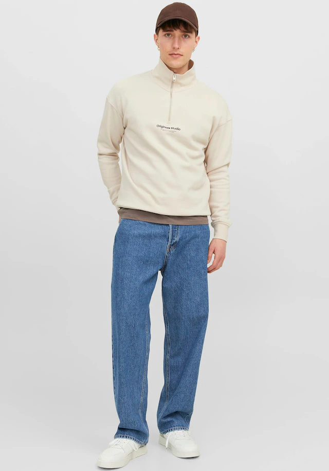 Jack & Jones Relax-fit-Jeans »JJIALEX mit cleanem Look und Taschenvielfalt« Baumwolle, relax fit