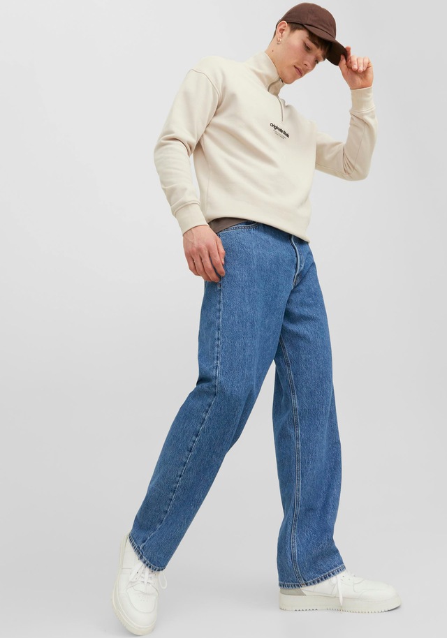 Jack & Jones Relax-fit-Jeans »JJIALEX mit cleanem Look und Taschenvielfalt« Baumwolle, relax fit