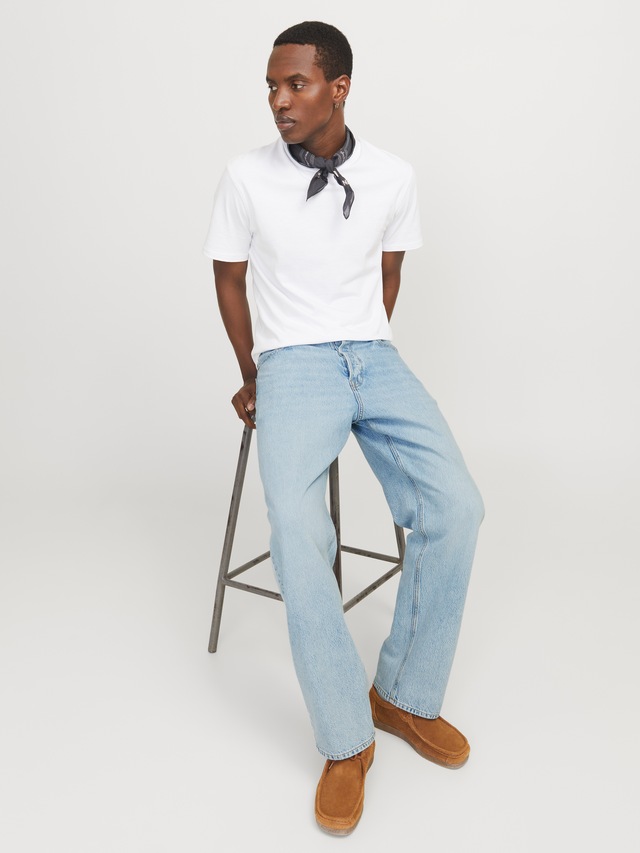 Jack & Jones Relax-fit-Jeans »JJIALEX mit cleanem Look und Taschenvielfalt« Baumwolle, relax fit