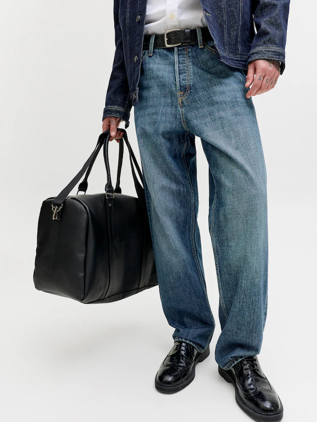 Jack & Jones Relax-fit-Jeans »JJIALEX mit cleanem Look und Taschenvielfalt« Baumwolle, relax fit