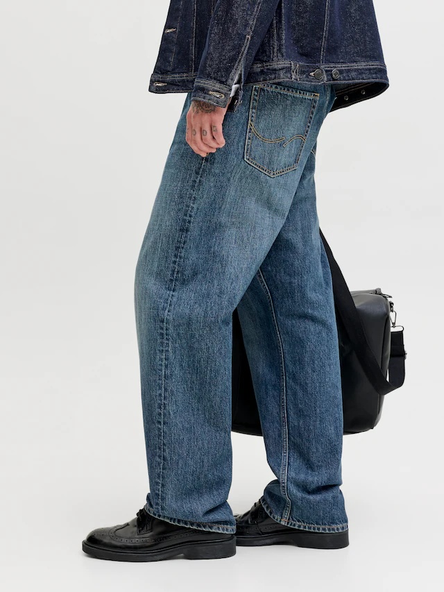 Jack & Jones Relax-fit-Jeans »JJIALEX mit cleanem Look und Taschenvielfalt« Baumwolle, relax fit