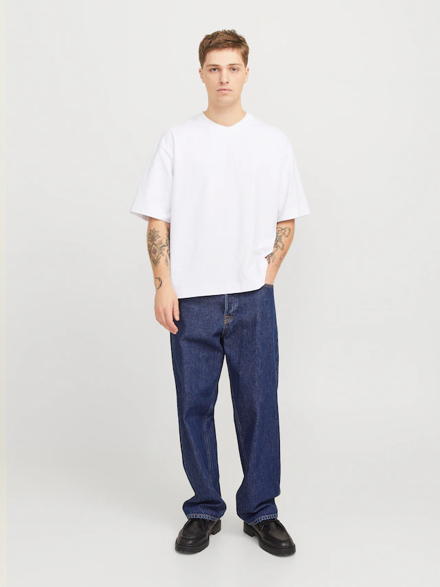 Jack & Jones Relax-fit-Jeans »JJIALEX mit cleanem Look und Taschenvielfalt« Baumwolle, relax fit