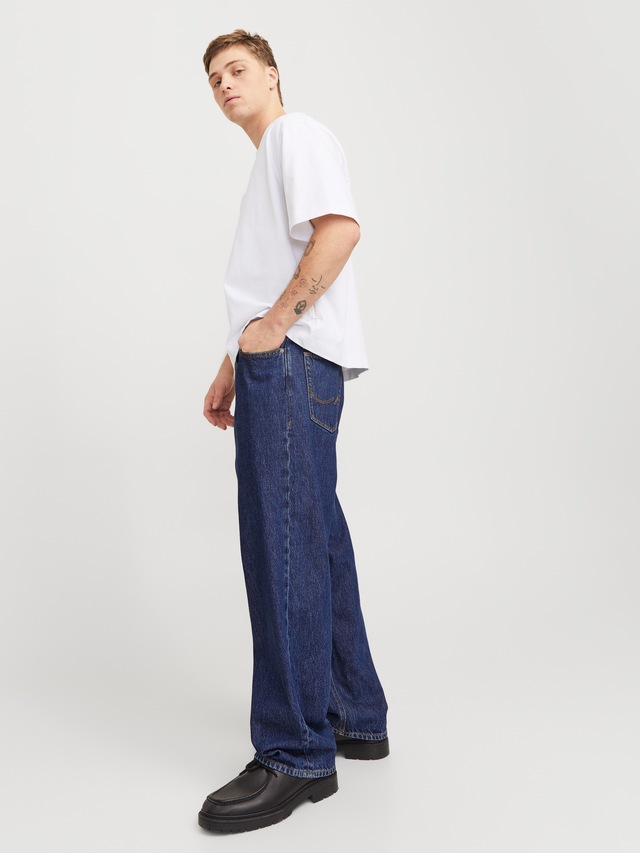 Jack & Jones Relax-fit-Jeans »JJIALEX mit cleanem Look und Taschenvielfalt« Baumwolle, relax fit