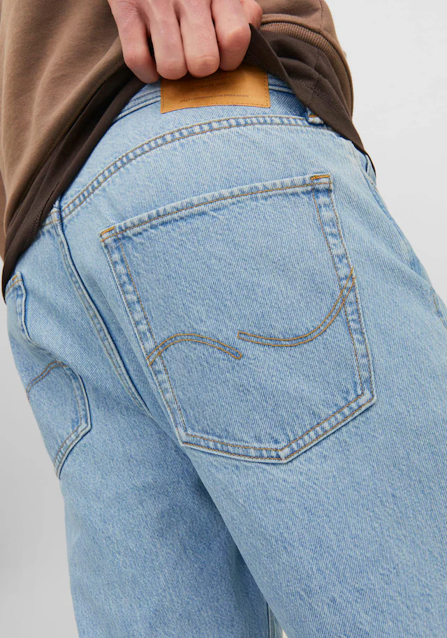 Jack & Jones Relax-fit-Jeans »JJIALEX mit cleanem Look und Taschenvielfalt« Baumwolle, relax fit