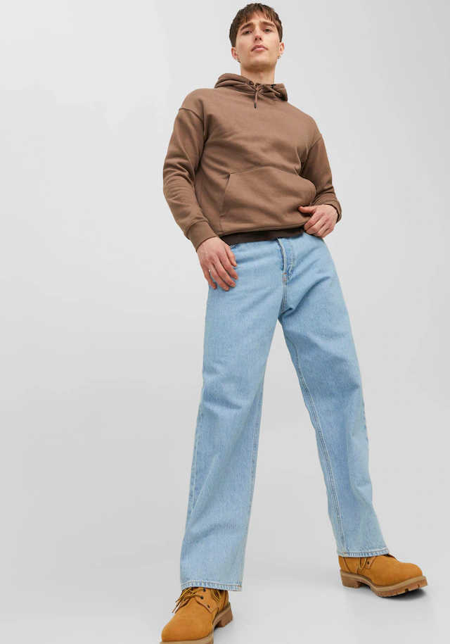 Jack & Jones Relax-fit-Jeans »JJIALEX mit cleanem Look und Taschenvielfalt« Baumwolle, relax fit