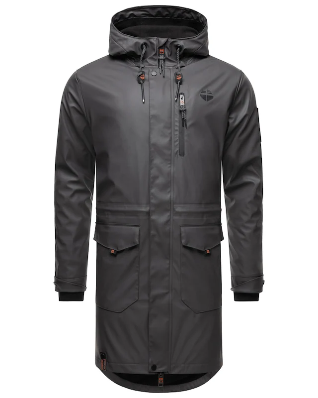 Stone Harbour Regenmantel »Verdaan« Wasserdichter Regenparka mit Fleece-Innenfutter