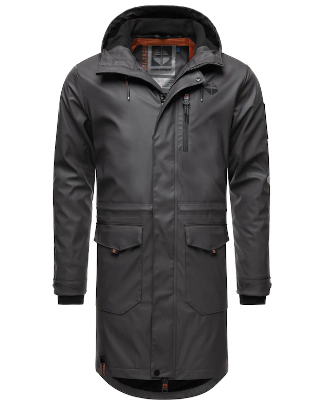 Stone Harbour Regenmantel »Verdaan« Wasserdichter Regenparka mit Fleece-Innenfutter
