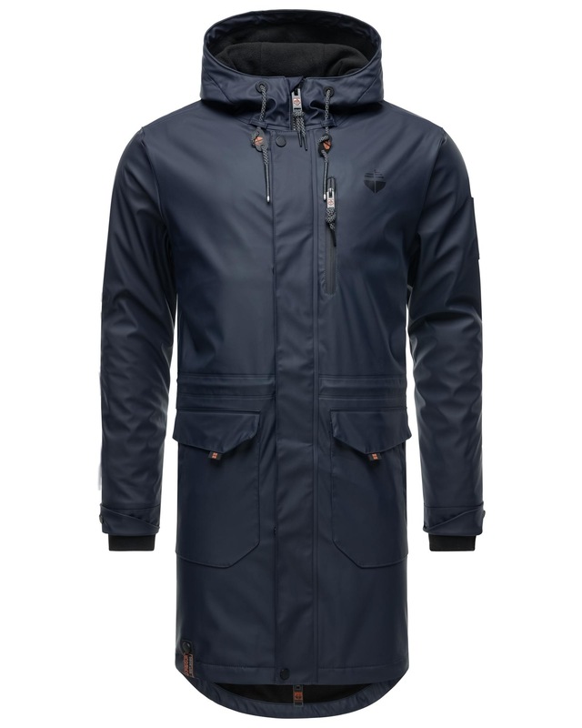 Stone Harbour Regenmantel »Verdaan« Wasserdichter Regenparka mit Fleece-Innenfutter