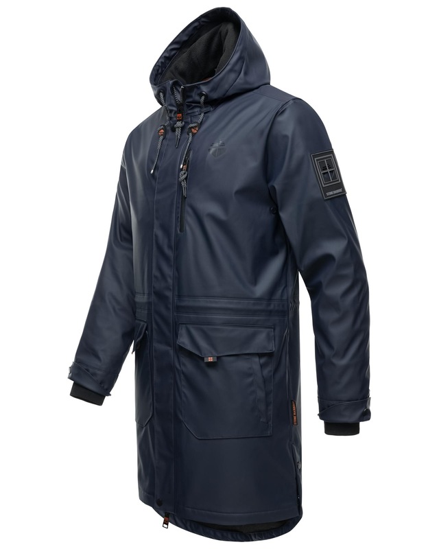 Stone Harbour Regenmantel »Verdaan« Wasserdichter Regenparka mit Fleece-Innenfutter