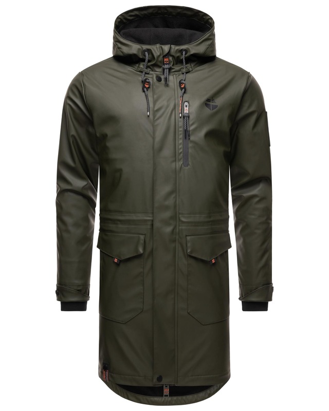 Stone Harbour Regenmantel »Verdaan« Wasserdichter Regenparka mit Fleece-Innenfutter