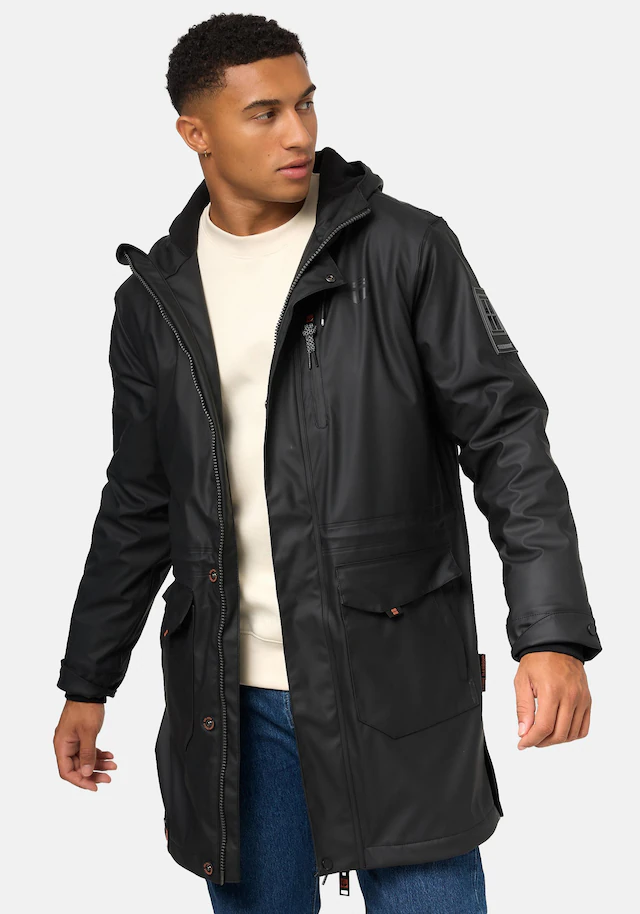 Stone Harbour Regenmantel »Verdaan« Wasserdichter Regenparka mit Fleece-Innenfutter