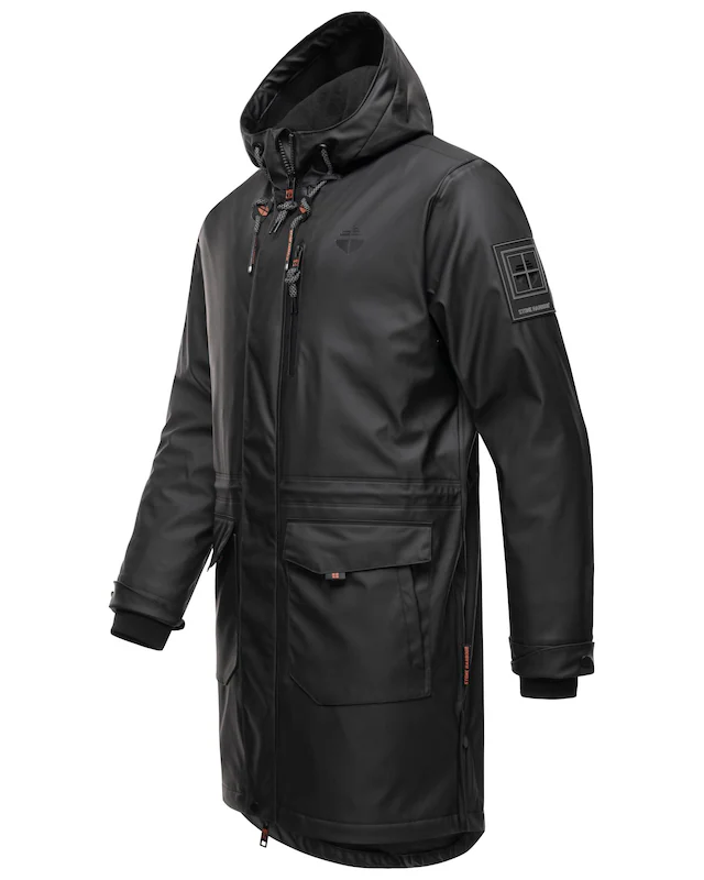 Stone Harbour Regenmantel »Verdaan« Wasserdichter Regenparka mit Fleece-Innenfutter