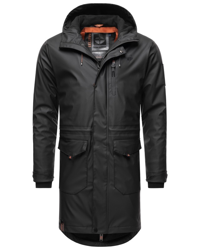 Stone Harbour Regenmantel »Verdaan« Wasserdichter Regenparka mit Fleece-Innenfutter