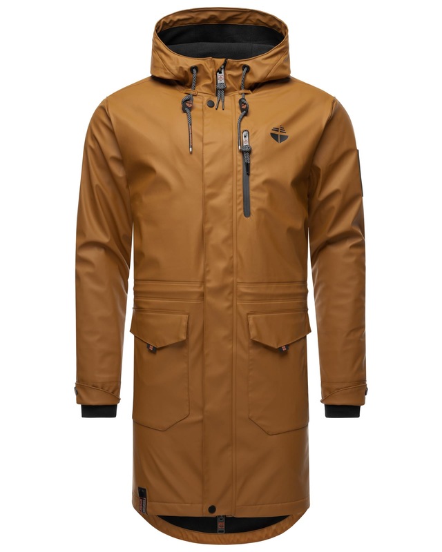 Stone Harbour Regenmantel »Verdaan« Wasserdichter Regenparka mit Fleece-Innenfutter