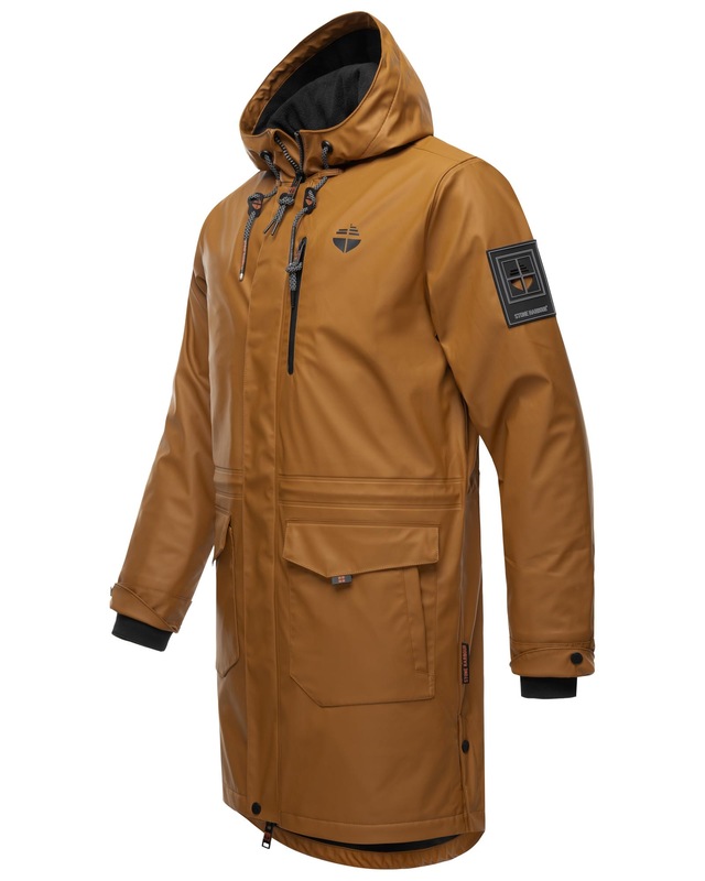 Stone Harbour Regenmantel »Verdaan« Wasserdichter Regenparka mit Fleece-Innenfutter