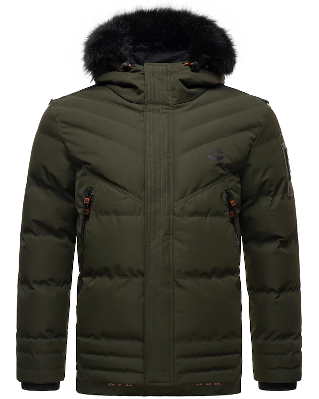 Stone Harbour Steppjacke »Romaan« mit Kapuze gesteppte Winterjacke mit Kapuze