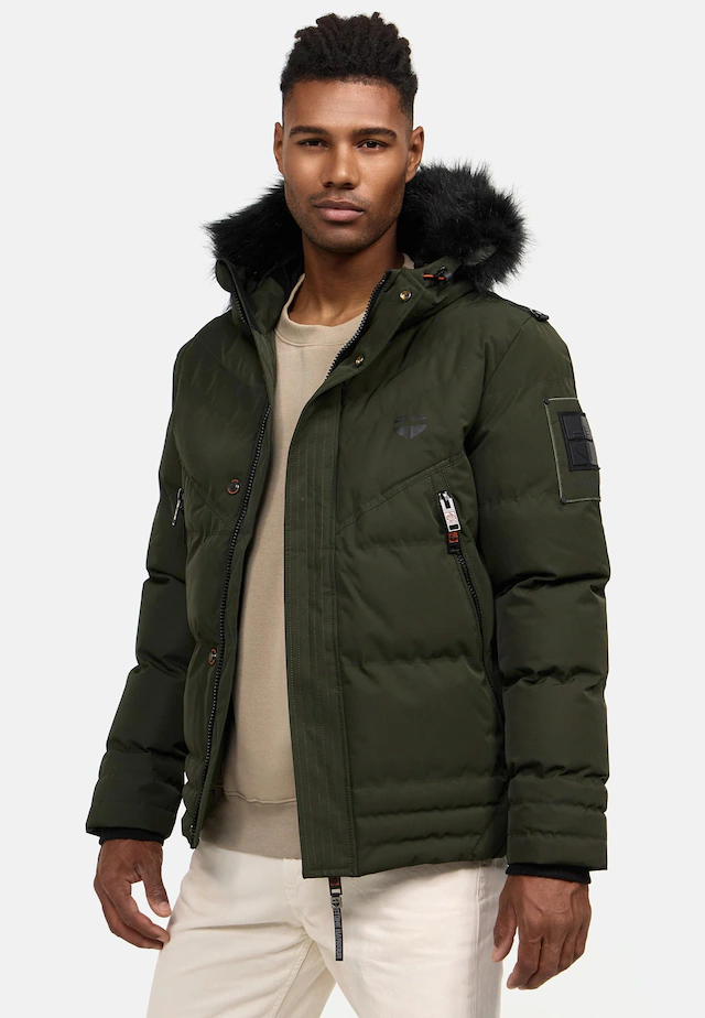 Stone Harbour Steppjacke »Romaan« mit Kapuze gesteppte Winterjacke mit Kapuze