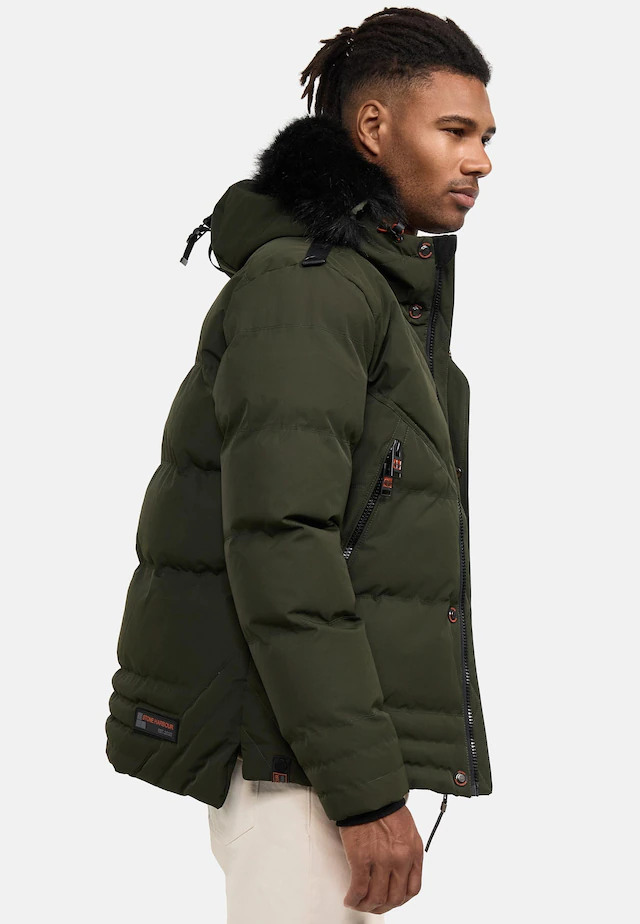Stone Harbour Steppjacke »Romaan« mit Kapuze gesteppte Winterjacke mit Kapuze