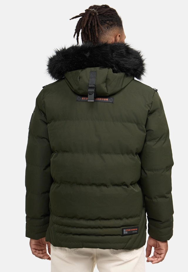 Stone Harbour Steppjacke »Romaan« mit Kapuze gesteppte Winterjacke mit Kapuze