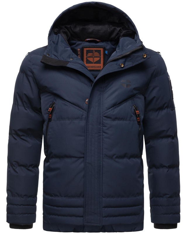 Stone Harbour Steppjacke »Romaan« mit Kapuze gesteppte Winterjacke mit Kapuze