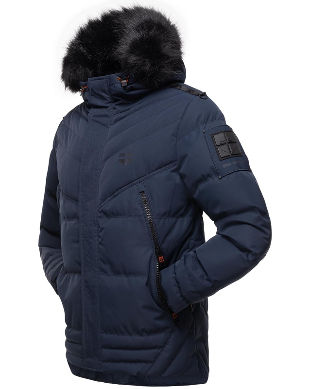 Stone Harbour Steppjacke »Romaan« mit Kapuze gesteppte Winterjacke mit Kapuze