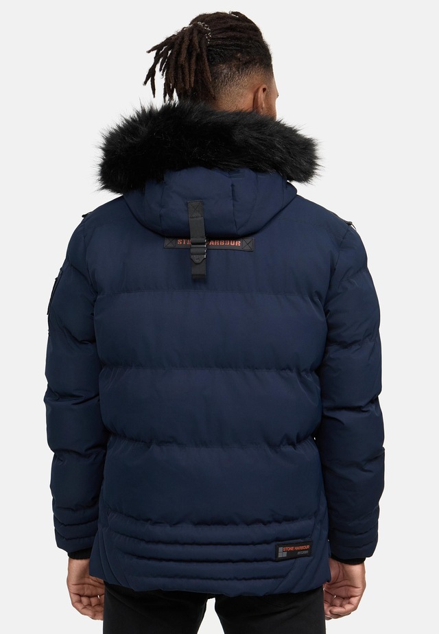 Stone Harbour Steppjacke »Romaan« mit Kapuze gesteppte Winterjacke mit Kapuze