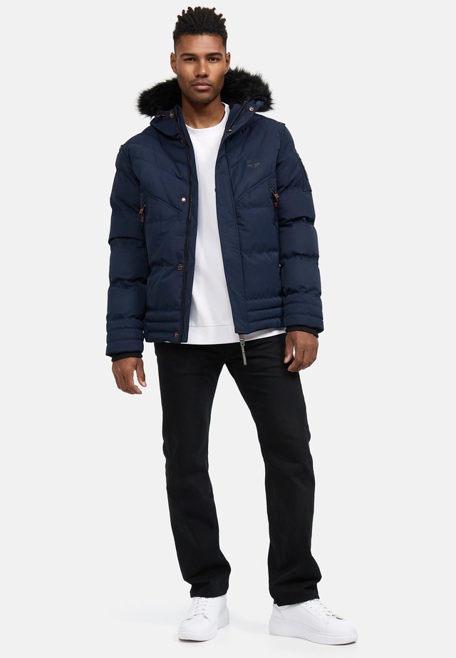 Stone Harbour Steppjacke »Romaan« mit Kapuze gesteppte Winterjacke mit Kapuze