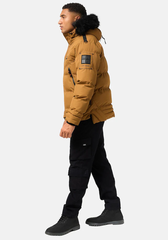 Stone Harbour Steppjacke »Romaan« mit Kapuze gesteppte Winterjacke mit Kapuze