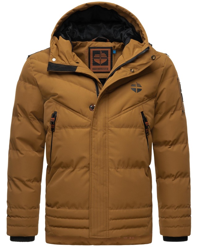 Stone Harbour Steppjacke »Romaan« mit Kapuze gesteppte Winterjacke mit Kapuze