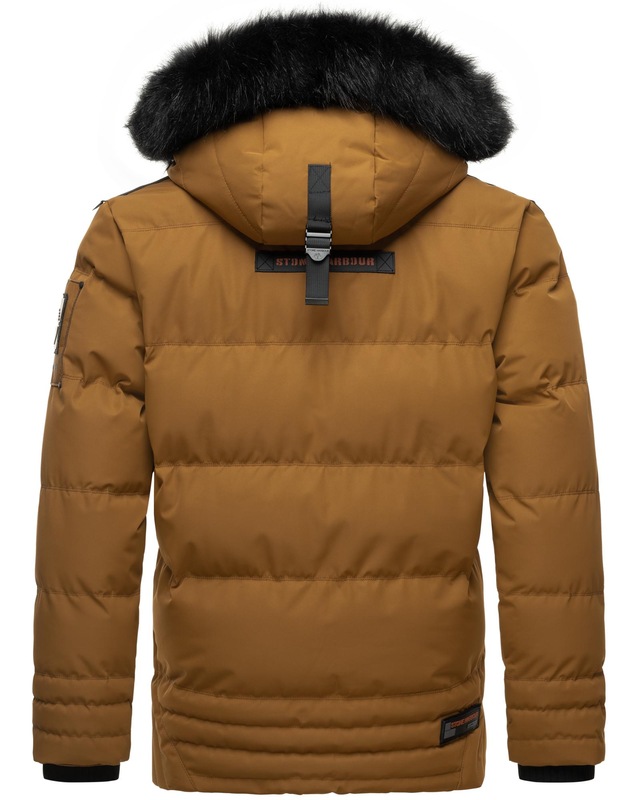 Stone Harbour Steppjacke »Romaan« mit Kapuze gesteppte Winterjacke mit Kapuze