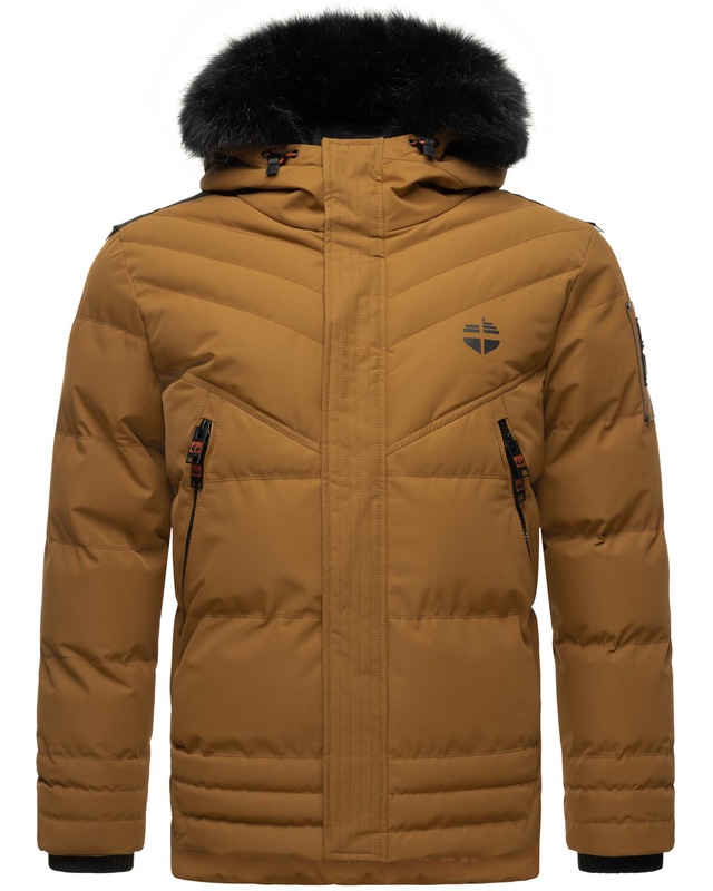 Stone Harbour Steppjacke »Romaan« mit Kapuze gesteppte Winterjacke mit Kapuze