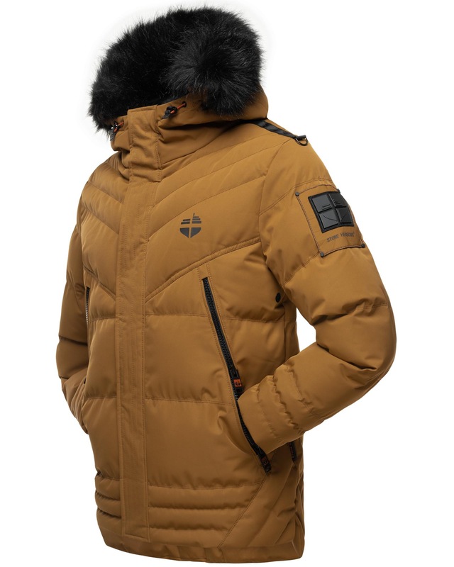 Stone Harbour Steppjacke »Romaan« mit Kapuze gesteppte Winterjacke mit Kapuze
