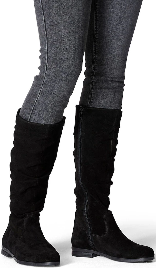 Tamaris Stiefel mit modischen Faltungen am Schaft