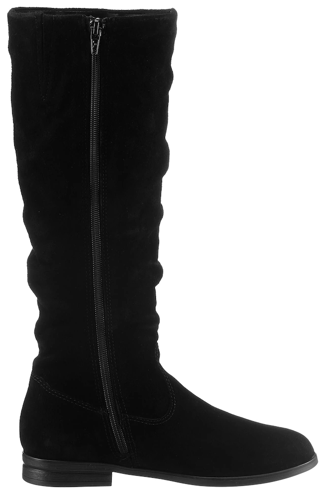 Tamaris Stiefel mit modischen Faltungen am Schaft