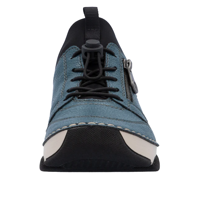 Rieker Slip-On Sneaker Schlupfschuh, Halbschuh, Freizeitsneaker, Gummizug, Schnellverschluss