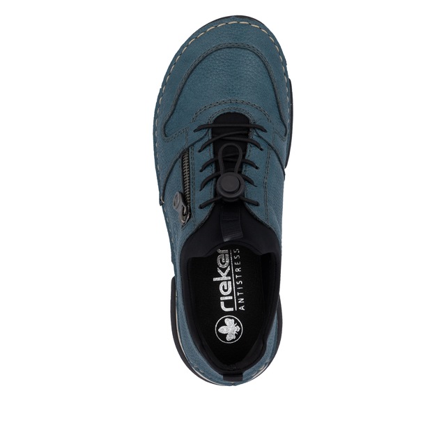 Rieker Slip-On Sneaker Schlupfschuh, Halbschuh, Freizeitsneaker, Gummizug, Schnellverschluss