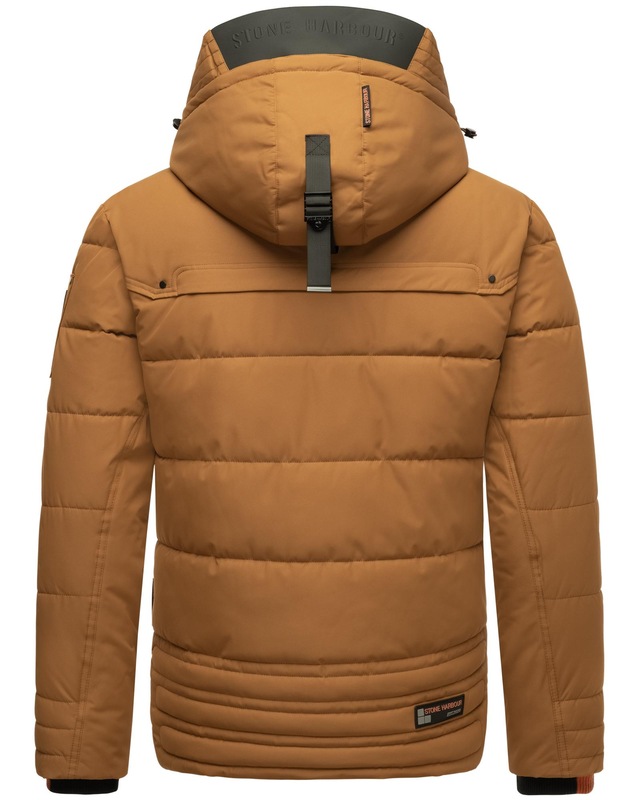 Stone Harbour Steppjacke »Witas« mit Kapuze gesteppte Herren Winterjacke mit abnehmbarer Kapuze