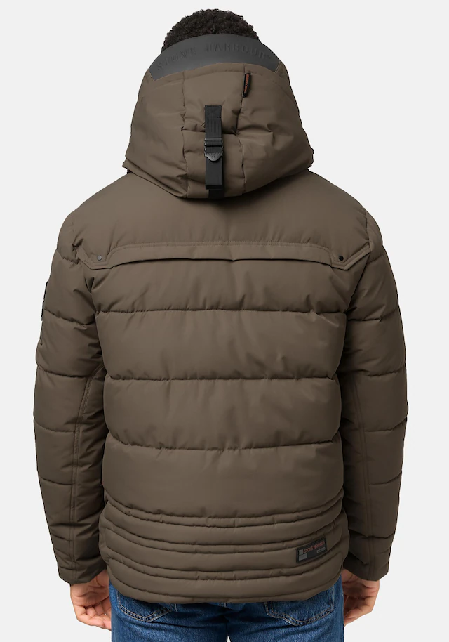 Stone Harbour Steppjacke »Witas« mit Kapuze gesteppte Herren Winterjacke mit abnehmbarer Kapuze